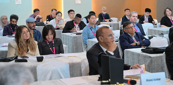 Conference scene